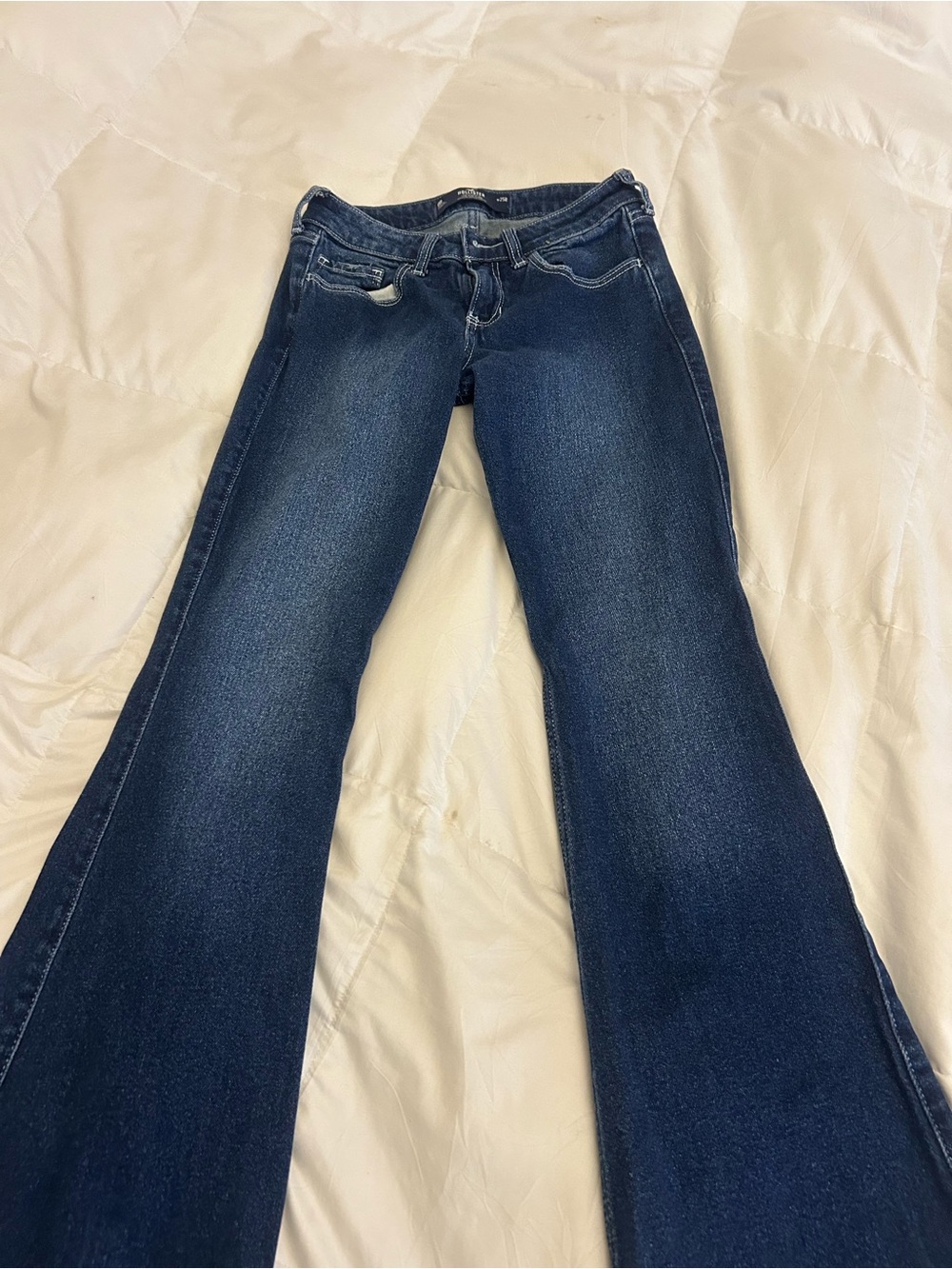 Hollister Deep Indigo Flare Jeans